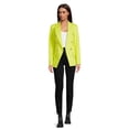 thumbnail image 2 of Attitude Unknown Women’s and Women’s Plus Ponte Blazer, Sizes XS-3X, 2 of 5
