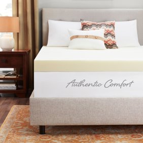 Comfort Dreams Ultra Soft 4 Inch Memory Foam Mattress Topper Full