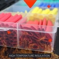 thumbnail image 4 of 580 Pcs Tubes de Protection en Fil EVA Réducteurs de Chaleur Ignifuges Tubes Isolés Ensemble de Tubes Colorés avec Boîte, 4 of 7