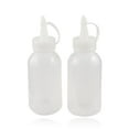 thumbnail image 2 of Dalazy 2 Pcs 100ML Bouteilles à Presser Distributeur de Condiments Conteneurs de Distribution de Condiments Supports Gadget de Cuisine Maison Restaurant Tête de Bout Support de Sauce Barbecue, 2 of 7