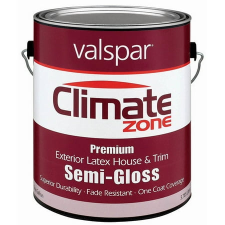Valspar 1 Gallon Semi Gloss Pastel Base Climate Zone Exterior Latex House (Set of 4)