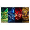 thumbnail image 1 of Kit de pintura al óleo de dragones acrílicos por números pintura DIY sobre lienzo decoración sin marco FLhrweasw Nuevo, 1 of 9