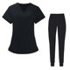 thumbnail image 5 of Conjunto de Ropa de Trabajo para Mujer Salvador Uniformes de Enfermera Negro SG, 5 of 9
