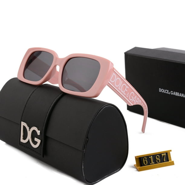 Dolce & Gabbana Nueva Tendencia De Moda Marco Pequeño Celebridad Con Popular Show Gafas De Sol Al Aire Libre Para Mujer