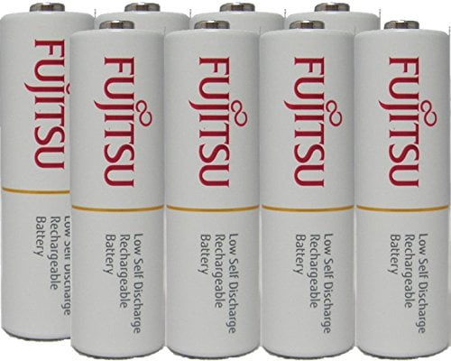 Fujitsu Ready-to-use HR3UTC AA rechargeable battery NiMH 1.2V Min. 1900mAh Made in Japan 8 Pcs