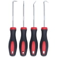 thumbnail image 1 of 4Pcs Pick Hook Set Précis Voiture Automobile O Anneau Joint d'Huile Extracteur 155mm, 1 of 14