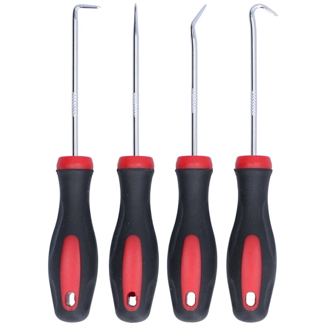 4Pcs Pick Hook Set Précis Voiture Automobile O Anneau Joint d'Huile Extracteur 155mm
