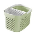 thumbnail image 2 of Shower Caddy Cozival Portable Shower Caddy Basket with Handles - Large Plastic Bath Organizer for College Dorm, Pantry & Kitchen, Ventilated & Lightweight for Toiletries, Bathroom Organizer Basket, 2 of 8