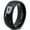 Black Dome Polish Tungsten, variant on Tungsten Oklahoma Sooner State Bird Flying Band Ring 8mm Men Women Comfort Fit Black Dome Polished