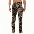 thumbnail image 4 of Havenx Camouflage Pajama Pants for Men Elastic Waist Long Pajama Camo Straight-Fit Pajama Bottoms with Pockets Lightweight Breathable Comfort Lounge Clothes,Light Gray S, 4 of 7