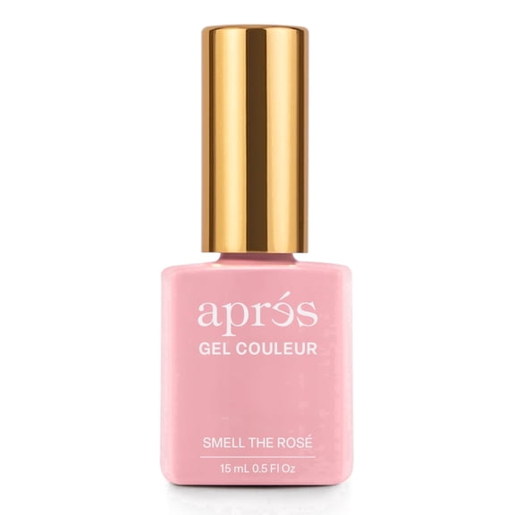 Apres Gel Couleur Gel Nail Polish, HEMA & TPO-Free, Smell The Rosé 292, 15ml
