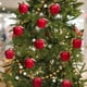 thumbnail image 2 of 24pcs navidad manzanas colgando ornamentos simulación manzanas colgantes en forma de manzana Árbol de Navidad Adornos, 2 of 7