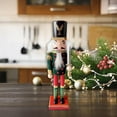 thumbnail image 6 of Tachiuwa Christmas Nutcracker Ornament,Miniature Nutcracker Figures,Craft,DIY Toy Classic Gift Figures Christmas Figure for Xmas Decor green, 6 of 10