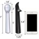 thumbnail image 3 of Accesorios para utensilios de cocina Cucharas para helado, 2 cucharas para helado antiadherente de 7 pulgadas, diseño de aluminio de una pieza, aptas para lavavajillas Zhivalor DLM31, 3 of 4