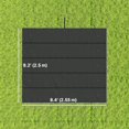 thumbnail image 2 of Dark Grey Retractable Pergola Canopy Replacement – 9.8' x 9.8' Cover for Patio & Garden Shade, 2 of 7