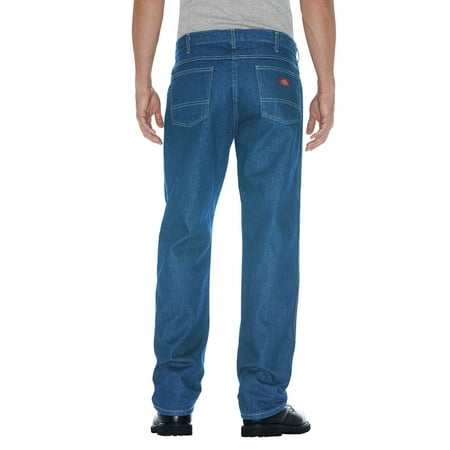 Dickies Mens and Big Mens Relaxed Straight Fit 5-Pocket Denim Jeans