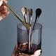 thumbnail image 5 of Four 304 stainless steel straw spoons, built-in dual-use milk tea tea spoons, tea hourglass, juice strainer spoons, 5 of 5