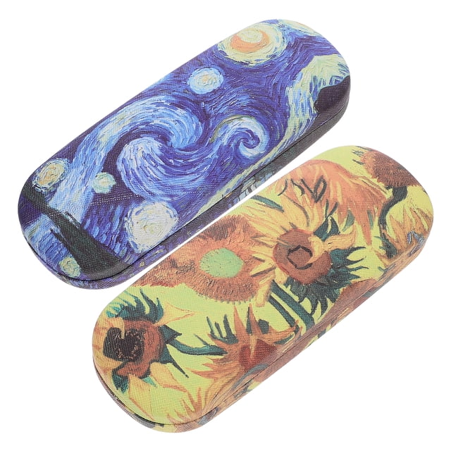 GOOHOCHY Estuche rígido portátil para gafas, 2 unidades