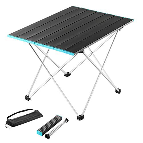 Details about   Aluminum Folding Camping Picnic Dinner Table /w 4 Seats Home Patio Furniture US 