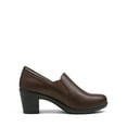thumbnail image 5 of Burudani Women's Chunky Low Block Heel Pumps Comfort Oxfords Shoes DPU214, 5 of 7