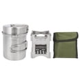 thumbnail image 2 of Wide Application Easy to Store Camping Wood Stove, Wood Stove Set, for Outdoor Backpacker, 2 of 8