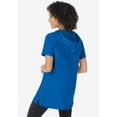 thumbnail image 2 of Woman Within Plus Size Short-Sleeve Hoodie, 2 of 4