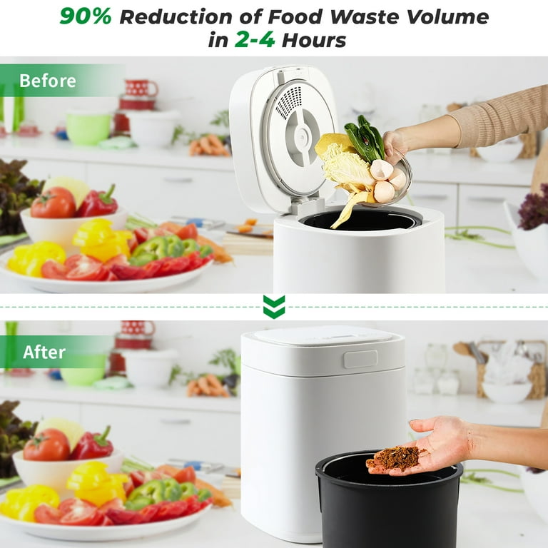 FUTURE HOME Smart Waste Kitchen Composter with 2.5L Capacity, Electric  Composter for Kitchen, 3 Modes Food Waste Composter Kitchen Composter  Electric