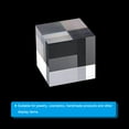thumbnail image 3 of Uxcell 2"x2"x2" Soporte de Exhibición de Joyería Elevador Cubo Acrílico Pulido, Transparente, 3 of 5