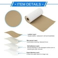 thumbnail image 5 of Unique Bargains Self Adhesive Leather Repair Patch Leather Repair Tape for Automotive Car Seat Sofa Couches Chair Interior Trim Khaki 4" x 63", 5 of 7