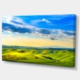 thumbnail image 2 of Ferme Tuscany Colorée - Art Mural sur Toile Paysage, 2 of 3