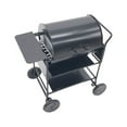thumbnail image 6 of Portable Charcoal BBQ Grill with Wheels, Heavy-Duty Steel Construction & Adjustable Air Vents, 33x20x18 Inch Outdoor Grill with Bottom Shelf for Camping Backyard Picnic, 6 of 6