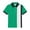 Green, variant on Boys Shirts Kids Summer Short Sleeve Color Block Classic Loose Soft Lapel Polo Shirt Boys' Tops Blue 4-5 Years