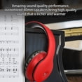thumbnail image 6 of CXALSSY X3 Active Noise Cancelling Headphones, Over-Ear Headphones with Mic for Kids/Adults/Teen/School/TV, Red, 6 of 6