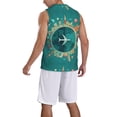 thumbnail image 2 of Sikiie Around The Planet Basketball Jersey Reversible Men's Mesh Athletic Sports Shirts Training Practice S-4XLSmall, 2 of 6