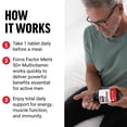 thumbnail image 4 of Multivitamínico Force Factor para hombres mayores de 50 años con 26 vitaminas, 60 tabletas, 4 of 8