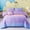 Moon-Star, variant on PERFEMET 6Pcs Girls Purple Comforter Set Colorful Rainbow Glitter Themed Bedding Set with Sheets Pillowcases Twin Size Bed in Beg for Teens Girls Kids