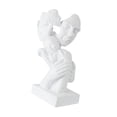 thumbnail image 2 of Estatua familiar de 3, escultura abstracta, figura decorativa para padres y bebés, adorno de escritorio para gabinete de oficina, estante, decoración del hogar, 2 of 8