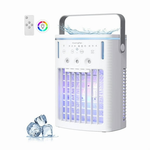 , Portable AC Unit,Mini Air Conditioner with 1000ml Water Tank,for Indoor Bedroom