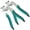 2pcs, variant on Spring Loaded Car Clip Remover Stainless Steels Construction Nonslip PVC Grip For Car Interior Trim Bike Tire Repair