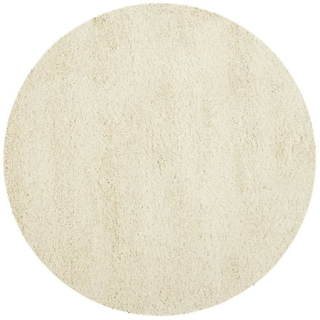 UPC 683726698395 product image for SAFAVIEH California Solid Plush Shag Area Rug  Ivory  8 6  x 8 6  Round | upcitemdb.com