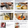 thumbnail image 3 of Juego de utensilios de cocina Umite Chef Silicone 34 piezas con rallador, 3 of 7