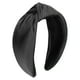 thumbnail image 1 of Ofertas Únicas 1 Pc Diademas Anchas Sólidas para Mujeres Negros, 1 of 1