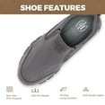 thumbnail image 2 of Fittington Mens Slip on Hiking Shoes Men's Walking Shoes Outdoor Trekking Loafer, Grey, 2 of 10