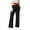 Black, variant on Ashirexll Womens Summer Pants, Casual Pants for Women, High Waisted UPF 50 Elastic Waist Stretchy Trousers