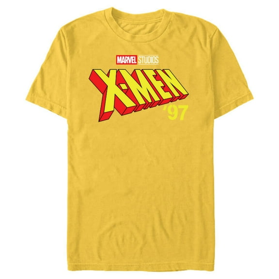 Marvel Studios X-Men ‘97 - Short Sleeve Blended T-Shirt for Adults - Customized-Yellow