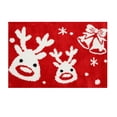 thumbnail image 1 of Canada Day Christmas Doormat Winter Bath Rug Snowflak Mats Decor Front Door Mat Decorative Non Comfortable Mat Home Cashmeree Imitation Decor Xmas Winter Holiday Floor Mat 16x23.6 Inch My Items, 1 of 5