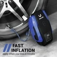 thumbnail image 5 of VacLife Air Compressor Tire Inflator, DC 12V Auto Tire Pump with LED Light, Digital Air Pump for Car Tires, Bicycles and Other Inflatables, Blue(VL701), 5 of 7