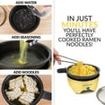 Nostalgia MSK5YW MyMini Personal Electric Skillet & Rapid Noodle Maker
