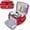 Red, variant on Godery First Aid Bags Empty Medical Travel Bag with Multi Pockets Pill Bottle Organizer for EMT Emergency Bag for Emergency Medication,Supplements or Medical Kits