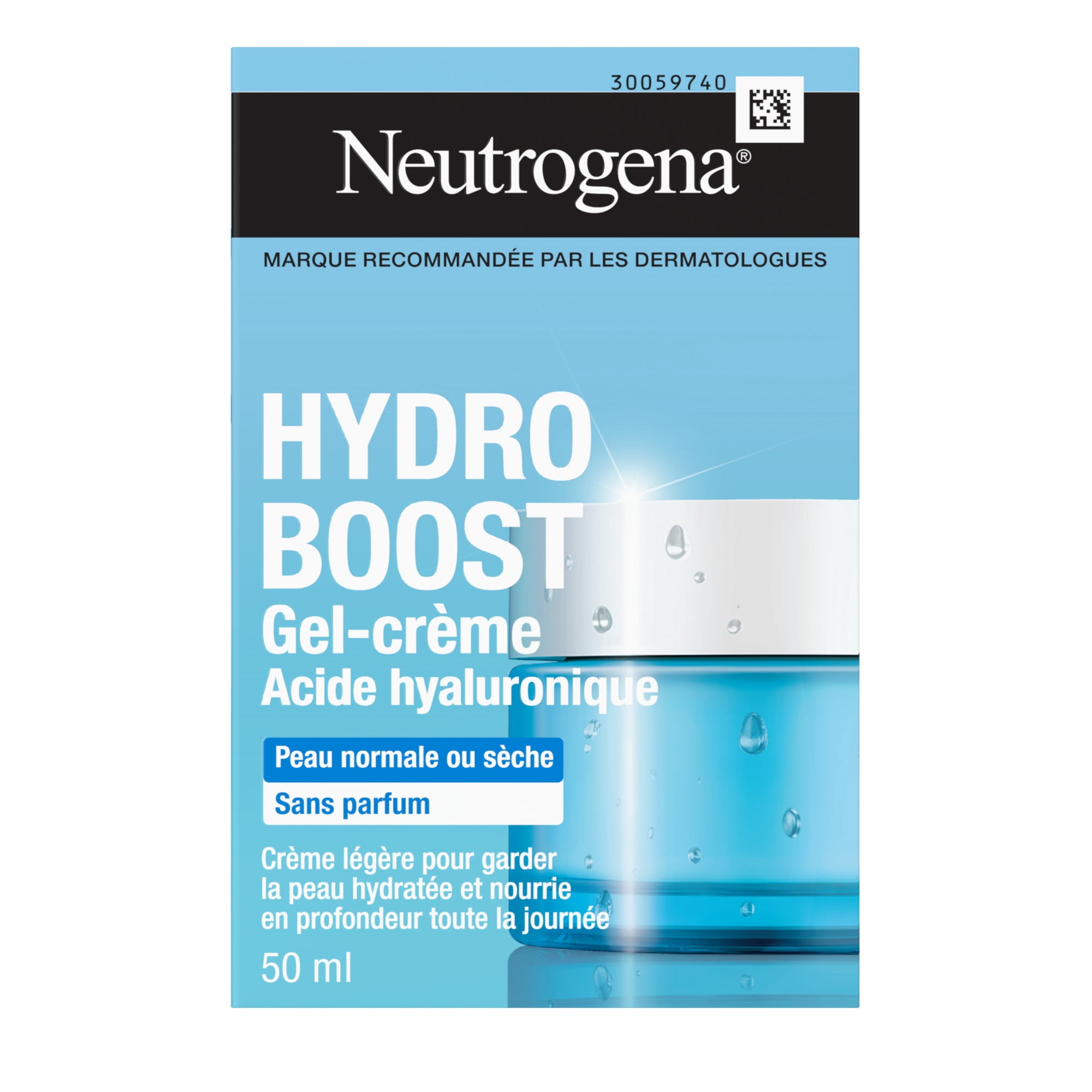 Neutrogena Hydro Boost Fragrance Free Face Moisturizer with Hyaluronic Acid for Dry Skin, Gel Cream Moisturizer For a Refreshing Burst of Hydration & Glowing Skin, Non-Comedogenic